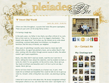 Tablet Screenshot of pleiadesbee.com